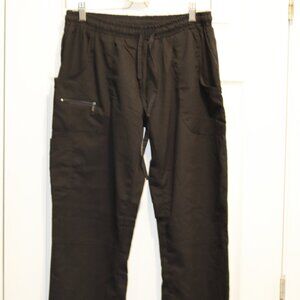 Womens Beverly Hills Uniform Scrubs Bottom Black L